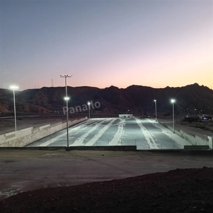 18m High Mast Lighting Pole factory